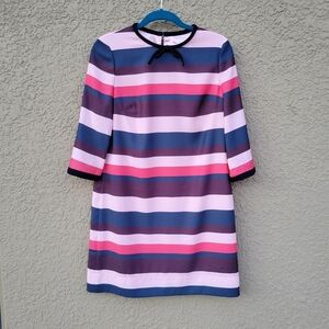 Ted Baker Stripe Bow Shift Dress